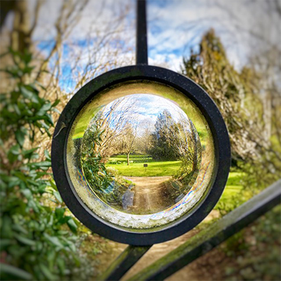 St John's College Gardens: The Groves with Wendy Ramshaw Gate